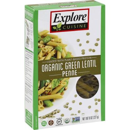 Picture of Explore Cuisine Penne Organic Green Lentil 8 Oz