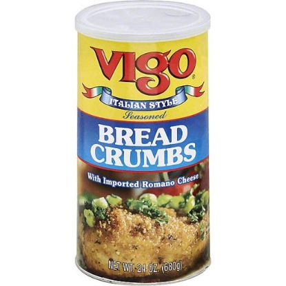 Picture of Vigo Bread Crumbs Seasoned Italian Style 8 Oz