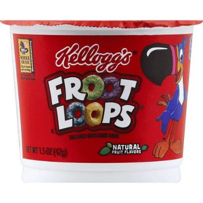 Picture of Kelloggs Froot Loops Cereal 1.5 Oz