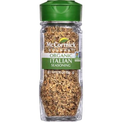 Picture of Mccormick Gourmet Organic Italian Seasoning 0.55 Oz