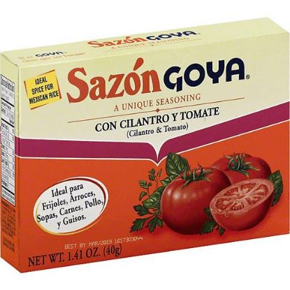 Picture of Sazon Goya Seasoning Cilantro & Tomato 1.41 Oz