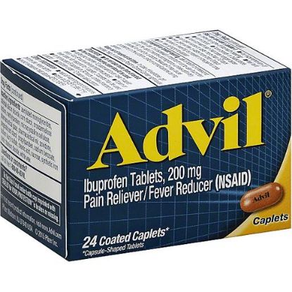 Picture of Advil Ibuprofen Tablets 200mg 24 Ct