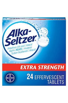 Picture of Alka Seltzer Antacid/analgesic Extra Strength Effervescent Tablets 24 Ct