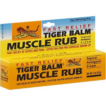 Picture of Tiger Balm Fast Relief Muscle Rub Topical Analgesic Cream 2 Oz