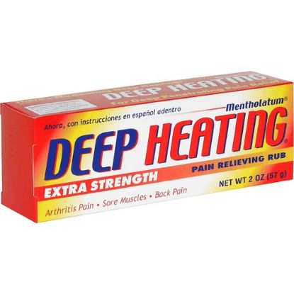 Picture of Mentholatum Pain Relieving Rub Deep Heating Ultra Strength 2 Oz