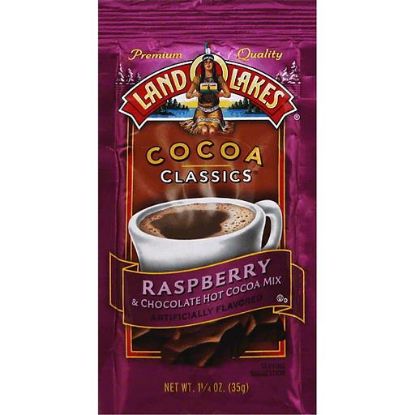 Picture of Land O Lakes Cocoa Classics Hot Cocoa Mix Raspberry & Chocolate 1.25 Oz