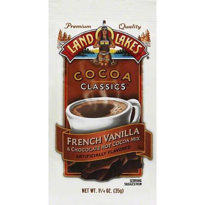 Picture of Land O Lakes Cocoa Classics French Vanilla Chocolate Hot Cocoa Mix 1.25 Oz