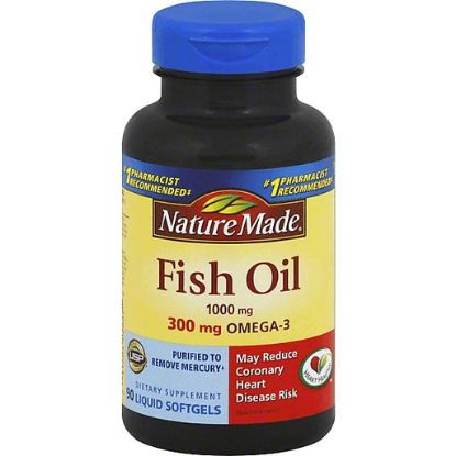 Picture of Nature Made Fish Oil 1000 Mg Softgels 90 Ct