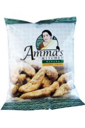 Picture of Amma/'s Kitchen Banana Jaggery Chips 400 Grams