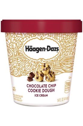 Picture of Haagen Dazs Pints Cookie Dough Chip 394 Grams