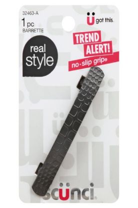 Picture of Scunci Trend Alert No Slip Grip Barrette 1 Pc