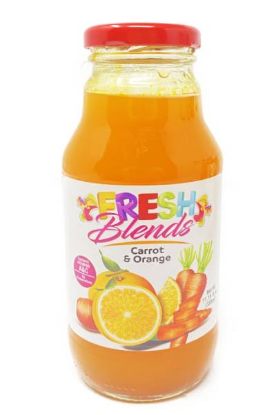 Picture of Fresh Blends Carrot & Orange Juice 11.15 Oz