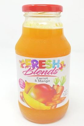 Picture of Fresh Blends Carrot & Mango Juice 11.15 Oz