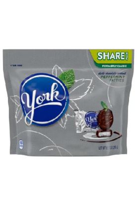 Picture of York Dark Chocolate Covered Peppermint Patties 10.1 Oz
