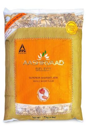 Picture of Aashirvaad Select Superior Sharbati Atta 20 Lbs