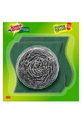 Picture of Scotch Brite Stainless Steel Scrubber 1 Pc