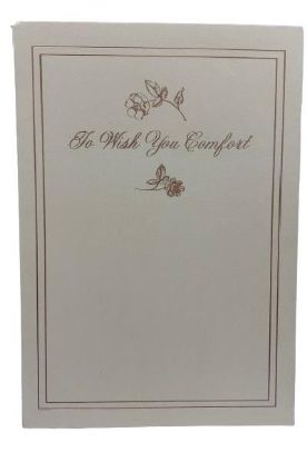 Picture of American Greetings Sympathy Cards 1 Pc
