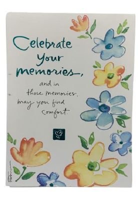 Picture of American Greetings Celebrate Your Memories Sympathy Card 1 Pc