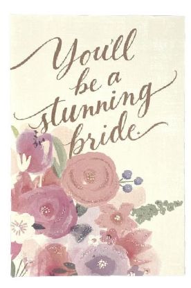 Picture of American Greetings You/'Ll Be A Stunning Bride 1 Pc