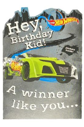 Picture of American Greetings Juvenile Birthdaycar 1 Pc