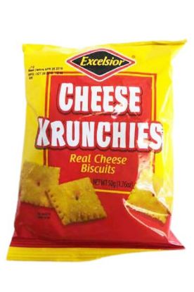 Picture of Excelsior Cheese Krunchies Real Cheese Biscuits 3.99 Oz