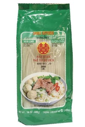 Picture of Double Happiness Rice Stick (Xl) 10 Mm 14 Oz