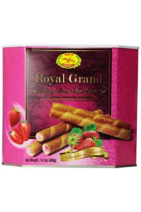 Picture of Dragonfly Strawberry Wafer Sticks 14 Oz