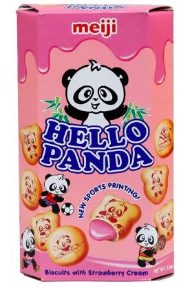 Picture of Meiji Hello Panda Strawberry 2 Oz