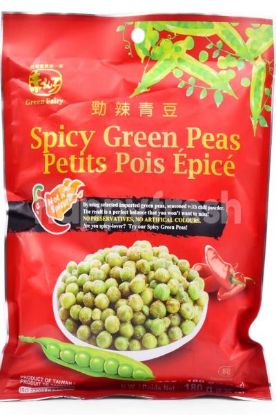 Picture of Green Fairy Spicy Green Peas 6.3 Oz