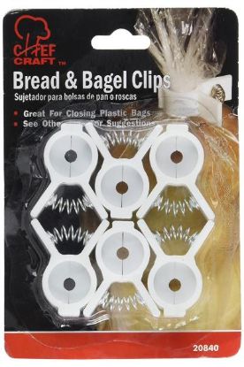 Picture of Chef Craft Bread & Bagel Clips 6 Pc