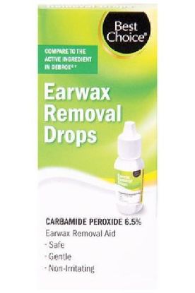 Picture of Best Choice Earwax Removal Drops 0.5 Oz