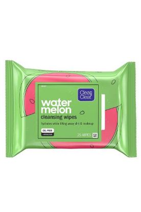 Picture of Clean & Clear Watermelon Cleansing Wipes 25 Pc