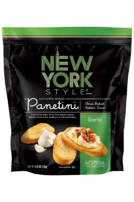 Picture of New York Style Panetini Garlic Italian Toast 4.75 Oz