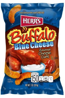 Picture of Herrs Buffalo Blue Cheese Flavored Curls 3 Oz