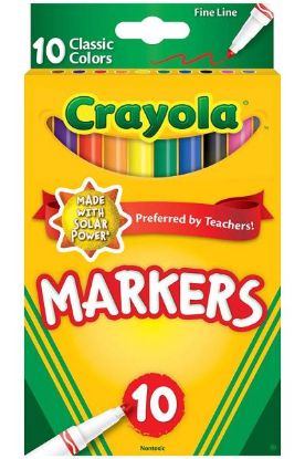 Picture of Crayola Markers 10 Pc