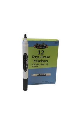 Picture of Creative Color Dry Erase Markers 12 Pc