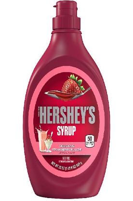 Picture of Hershey/'s Delicious Strawberry Syrup 22 Oz