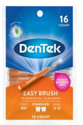Picture of Dentek Easy Brush Interdental Cleaners 16 Ct