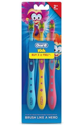 Picture of Oral-b 3+ Year Extra Soft spiderman tootbrush 1 Pc