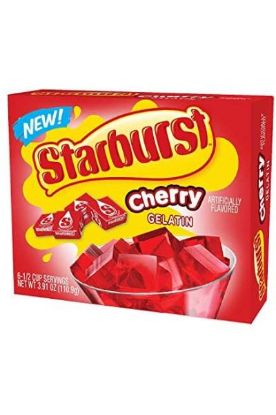 Picture of Starburst Cherry Gelatin 6 Oz