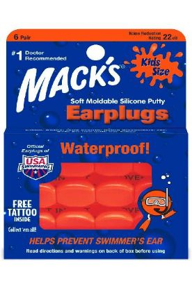 Picture of Mack/'s Soft Moldable Silicone Putty Earplugs Waterproof 6 Pk