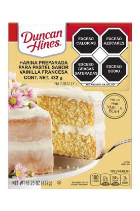 Picture of Duncan Hines Perfectly Moist French Vanilla 15.25 Oz