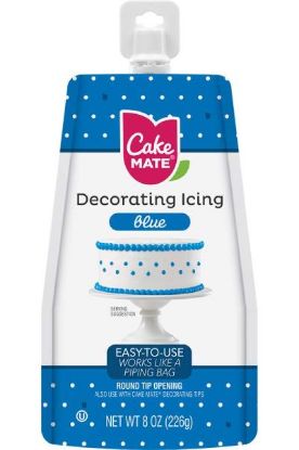 Picture of Cake Mate Decorating Icing Blue 8 Oz