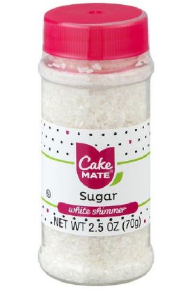 Picture of Cake Mate Sugar White Shimmer 2.50 Oz