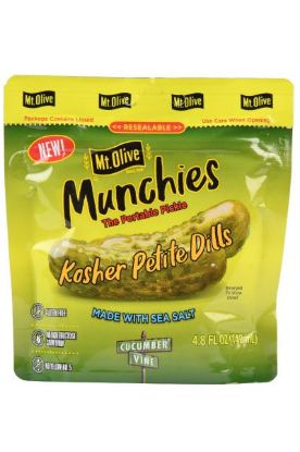 Picture of Mt.Olive Munchies Kosher Petite Dills 4.80 Oz