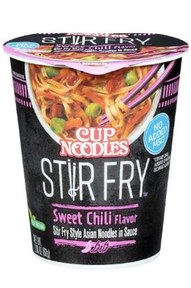 Picture of Nissin Sweet Chili Flavor Stir Fry Asian Noodles In Sauce 2.89 Oz