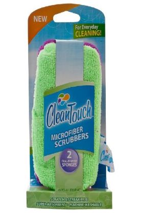 Picture of Clean Touch Microfiber Scrubbers 2 Pk