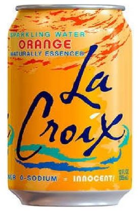 Picture of Lacroix Sparkling Orange Water 12 Oz