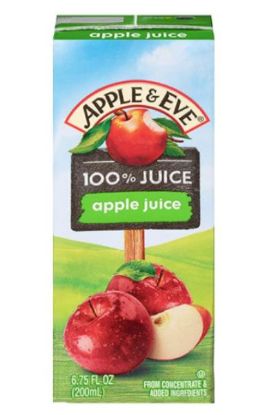 Picture of Apple & Eve 100 % Apple Juice 6.75 Oz