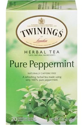 Picture of Twinings Organic Peppermint Herbal Tea 20 Bags
